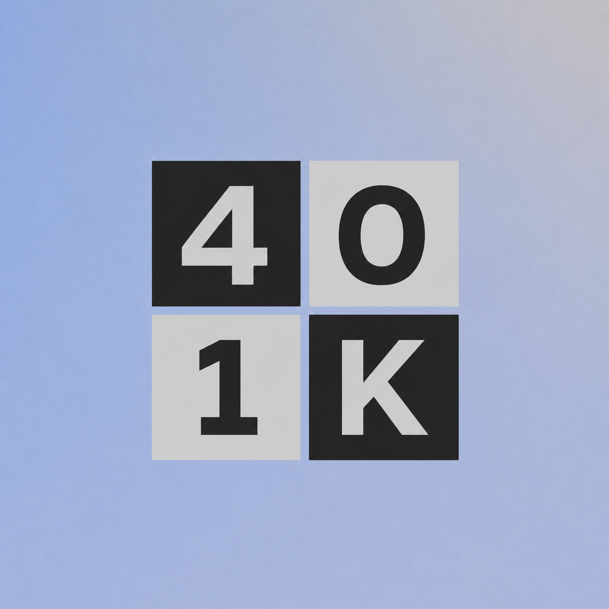 Hold401K four-tile logo